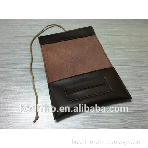 Custom Design leather tobacco pouch cigartte pouches